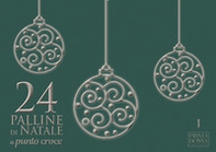 24 palline di Natale a punto croce - Librerie.coop