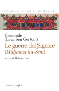 Gersonide. Le guerre del Signore - Librerie.coop Gersonide. Le guerre del Signore - Librerie.coop
