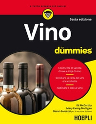 Vino For Dummies - Librerie.coop Vino For Dummies - Librerie.coop