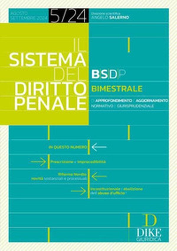 Il sistema del diritto penale - Vol. 5 - Librerie.coop Il sistema del diritto penale - Vol. 5 - Librerie.coop