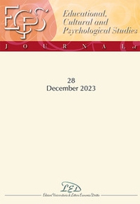 Journal of educational, cultural and psychological studies (ECPS journal) - Vol. 28 - Librerie.coop