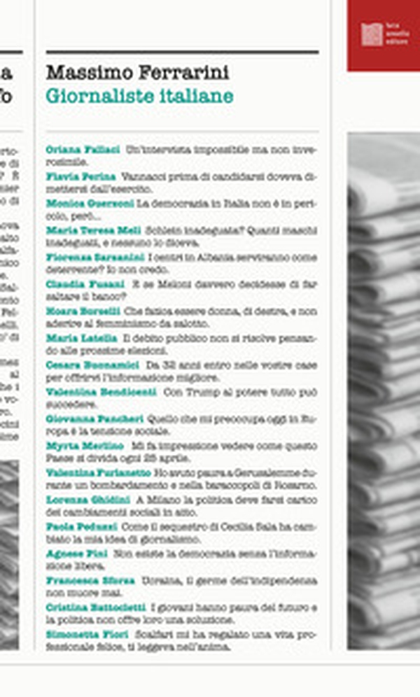 Giornaliste italiane - Librerie.coop Giornaliste italiane - Librerie.coop