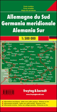 Germania sud 1:500.000 - Librerie.coop