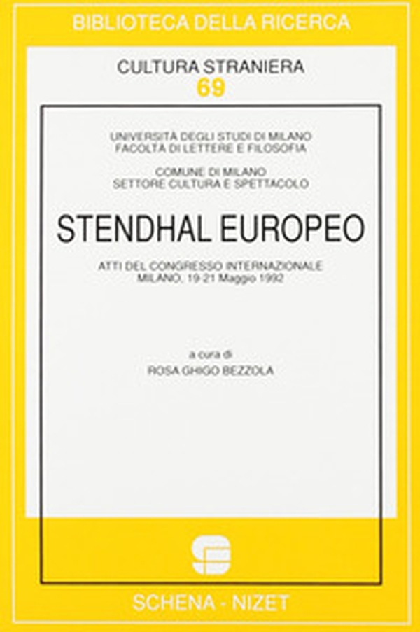 Stendhal europeo - Librerie.coop Stendhal europeo - Librerie.coop