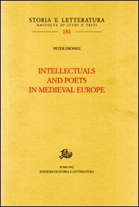 Intellectuals and poets in medieval Europe - Librerie.coop