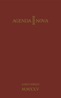 Agenda nova 2025. Anno domini MMXXV - Librerie.coop