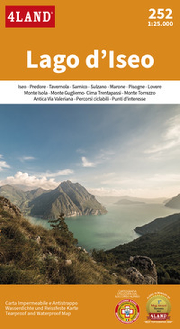 Lago d'Iseo 1:25.000 - Librerie.coop Lago d'Iseo 1:25.000 - Librerie.coop
