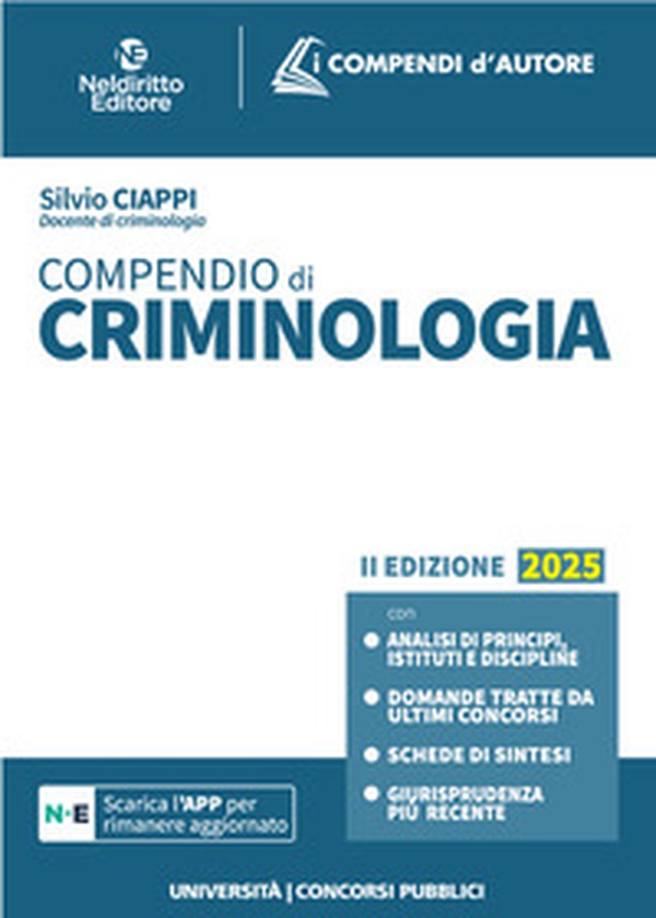 Compendio di criminologia - Librerie.coop Compendio di criminologia - Librerie.coop
