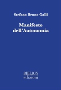 Manifesto dell'autonomia - Librerie.coop