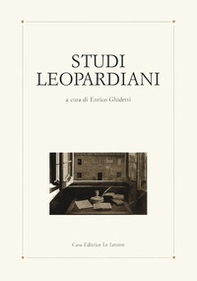Studi leopardiani. Numero speciale in memoria di W. Binni - Librerie.coop