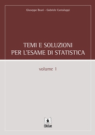Temi e soluzioni per l'esame di statistica - Vol. 1 - Librerie.coop Temi e soluzioni per l'esame di statistica - Vol. 1 - Librerie.coop