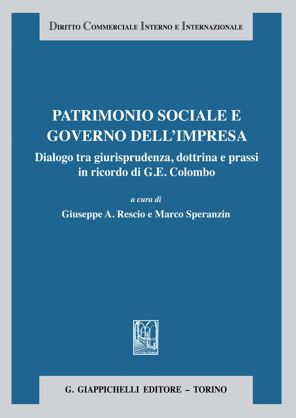 Patrimonio sociale e governo dell'impresa - e-Book - Librerie.coop Patrimonio sociale e governo dell'impresa - e-Book - Librerie.coop