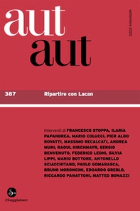 Aut aut - Vol. 387 - Librerie.coop Aut aut - Vol. 387 - Librerie.coop