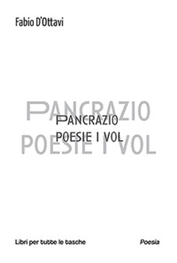 Pancrazio - Vol. 1 - Librerie.coop Pancrazio - Vol. 1 - Librerie.coop