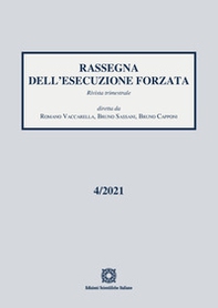 Rassegna dell'esecuzione forzata - Vol. 4 - Librerie.coop