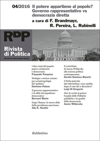 Rivista di Politica 4/2016 - Librerie.coop Rivista di Politica 4/2016 - Librerie.coop
