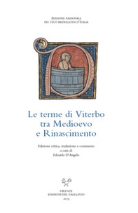 Le terme di Viterbo tra Medioevo e Rinascimento. La trattatistica in latino: pseudo Gentile da Foligno, Girolamo di Viterbo, Evangelista Bartoli. Edizione critica, traduzione e commento - Librerie.coop