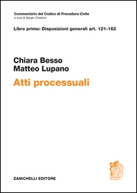 Atti processuali. Disposizioni generali Art. 121-162 - Librerie.coop