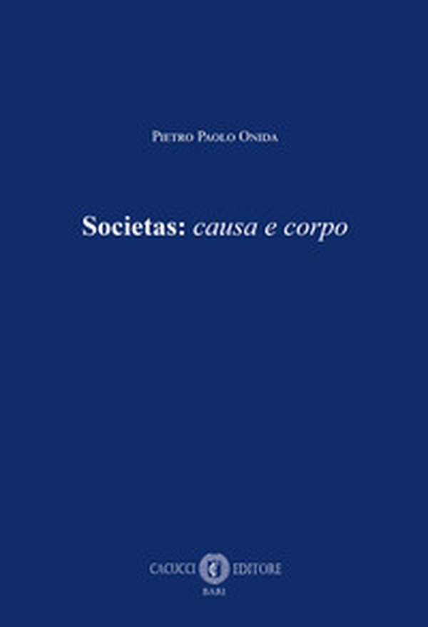 Societas: causa e corpo - Librerie.coop