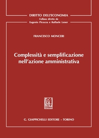 Complessità e semplificazione nell'azione amministrativa - Librerie.coop