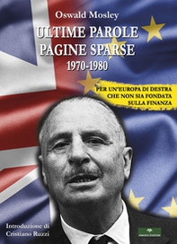 Ultime parole. Pagine sparse (1970-1980) - Librerie.coop