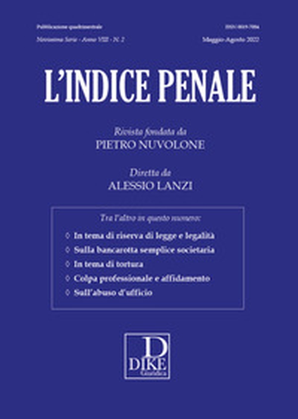 L'indice penale - Vol. 2 - Librerie.coop L'indice penale - Vol. 2 - Librerie.coop