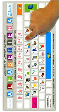 Alfabetiera. Con stickers - Librerie.coop