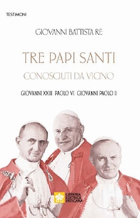 Tre papi santi visti da vicino. Giovanni XXIII, Paolo VI, Papa Giovanni Paolo II - Librerie.coop