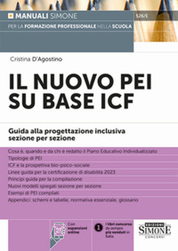 Il nuovo PEI su base ICF. Guida alla progettazione inclusiva sezione per sezione - Librerie.coop Il nuovo PEI su base ICF. Guida alla progettazione inclusiva sezione per sezione - Librerie.coop