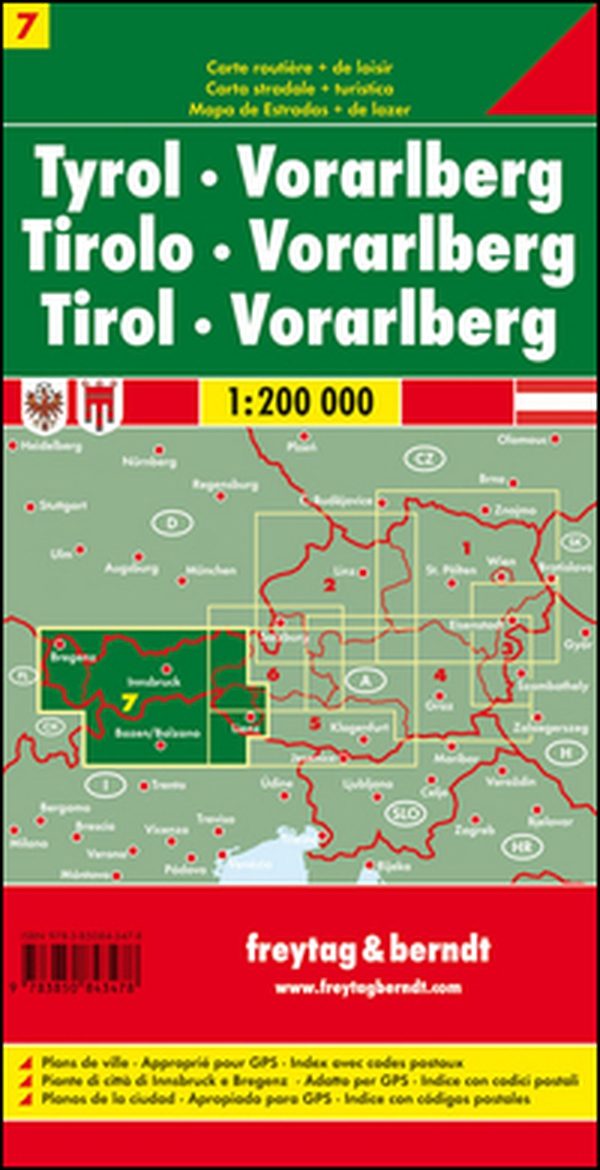 Tirol Vorarlberg 1:200.000 - Librerie.coop Tirol Vorarlberg 1:200.000 - Librerie.coop