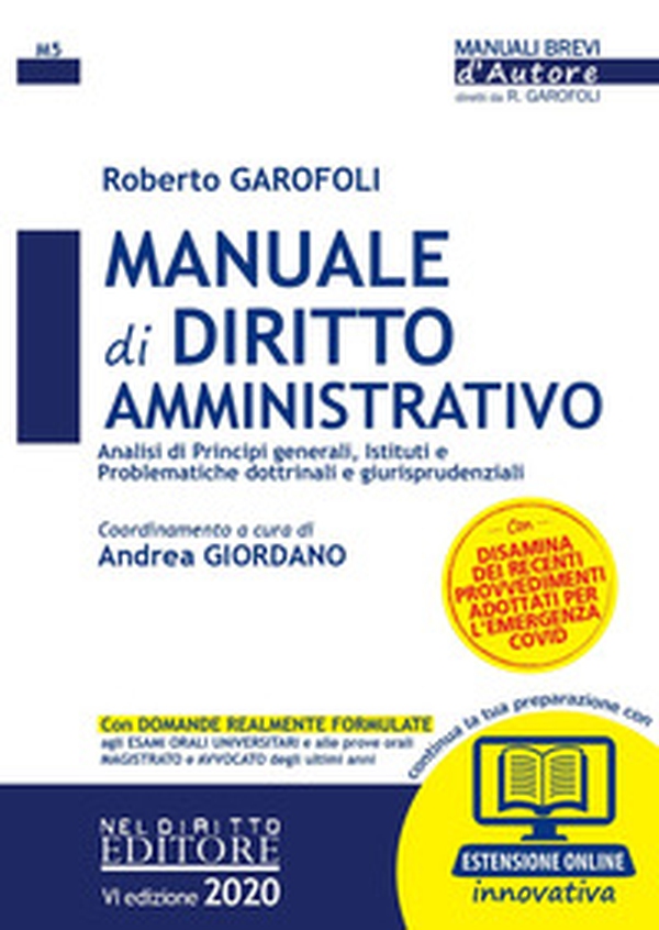 Manuale di diritto amministrativo - Librerie.coop Manuale di diritto amministrativo - Librerie.coop
