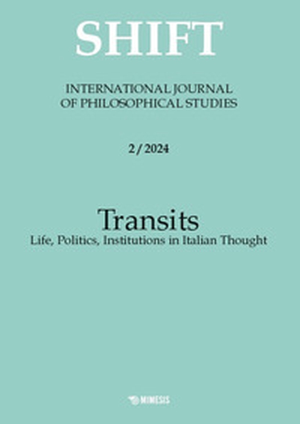Shift. International journal of philosophical studies. Ediz. italiana, inglese e spagnola - Vol. 2 - Librerie.coop Shift. International journal of philosophical studies. Ediz. italiana, inglese e spagnola - Vol. 2 - Librerie.coop
