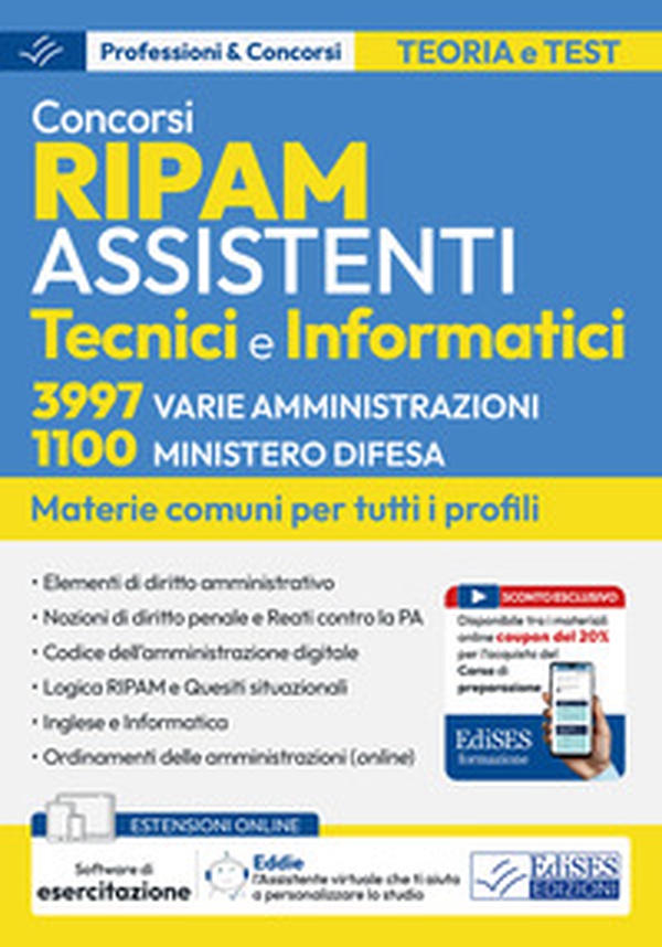 Conc. RIPAM assist: 3997 amm. varie 1100 m. difesa mat. comu - Librerie.coop