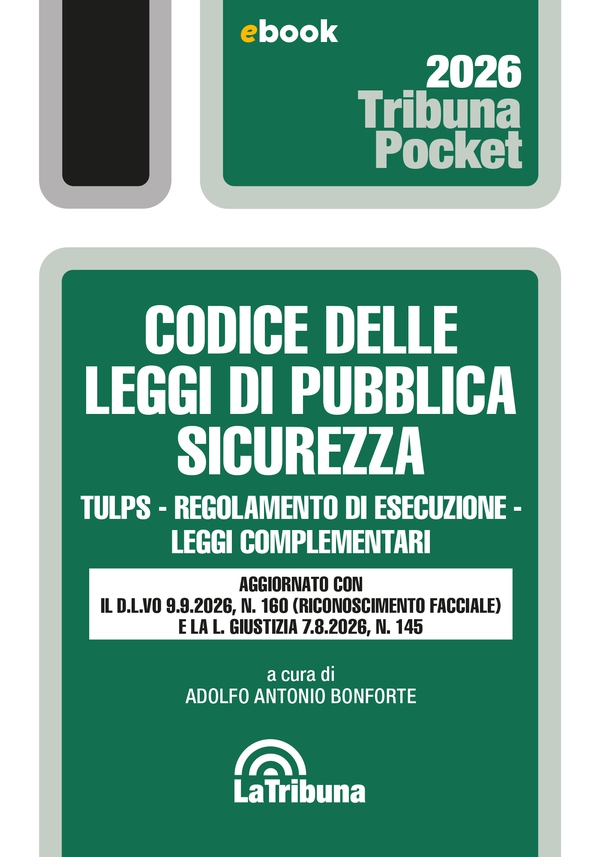 Codice delle leggi di pubblica sicurezza - Librerie.coop