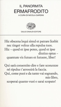 Ermafrodito. Testo latino a fronte - Librerie.coop Ermafrodito. Testo latino a fronte - Librerie.coop