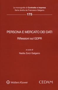Persona e mercato dei dati. Riflessioni sul GDPR - Librerie.coop