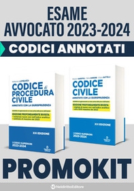 Kit esame avvocato 2023-2024: Codice civile e leggi complementari. Annotato con la giurisprudenza-Codice di procedura civile. Annotato con la giurisprudenza - Librerie.coop