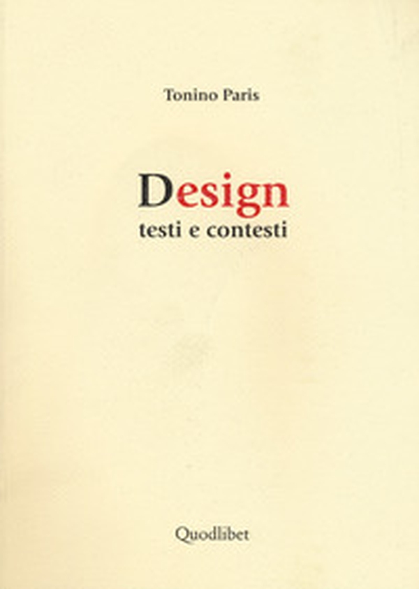 Design. Testi e contesti - Librerie.coop Design. Testi e contesti - Librerie.coop
