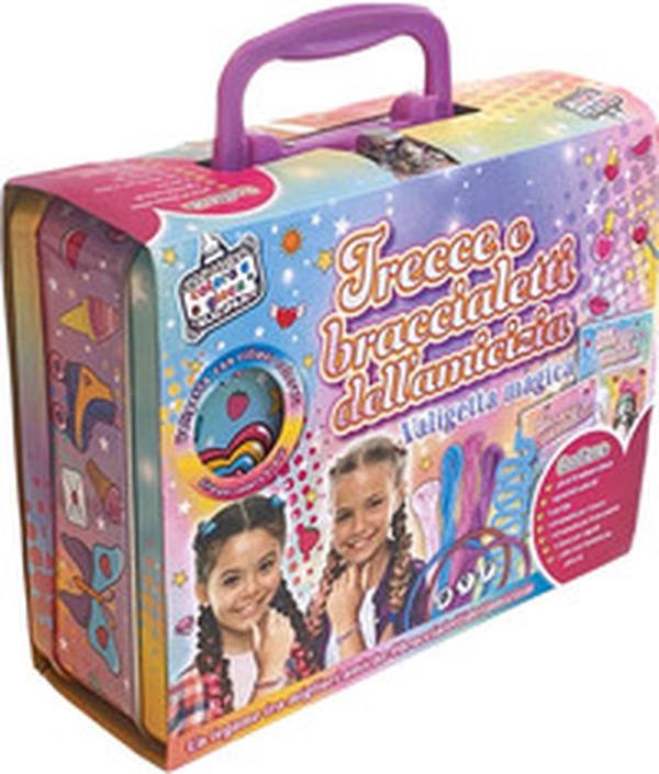Trecce e braccialetti dell'amicizia. Valigetta magica - Librerie.coop