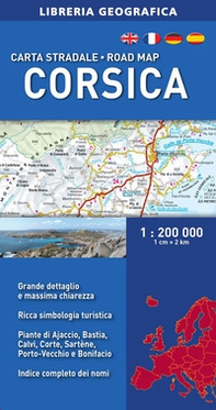 Corsica 1:200.000 - Librerie.coop