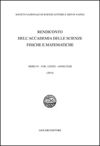 Rendiconto dell'Accademia delle scienze fisiche e matematiche. Serie IV - Librerie.coop