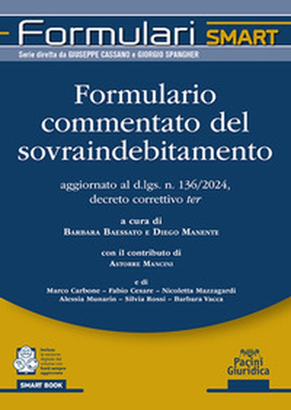 Formulario commentato del sovraindebitamento - Librerie.coop Formulario commentato del sovraindebitamento - Librerie.coop