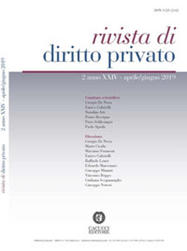 Rivista di diritto privato - Librerie.coop Rivista di diritto privato - Librerie.coop