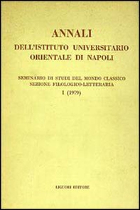 Annali dell'Istituto universitario orientale di Napoli - Librerie.coop