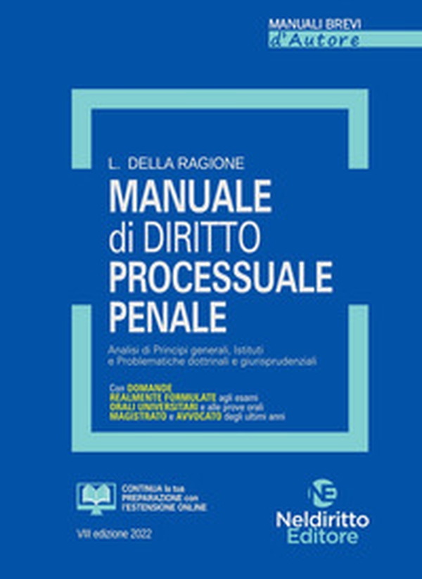 Manuale di diritto processuale penale - Librerie.coop Manuale di diritto processuale penale - Librerie.coop