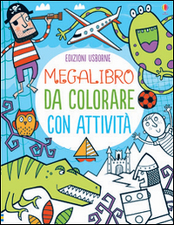 Megalibro da colorare con attività - Librerie.coop Megalibro da colorare con attività - Librerie.coop