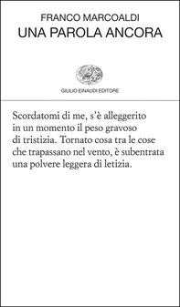 Una parola ancora - Librerie.coop Una parola ancora - Librerie.coop