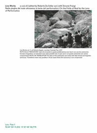 Live Works. Nelle pieghe del reale attraverso la lente del performativo?-On the folds of real by the lens of performative - Librerie.coop