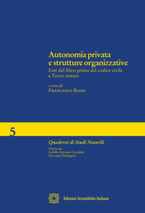 Autonomia privata e strutture organizzative - Librerie.coop Autonomia privata e strutture organizzative - Librerie.coop