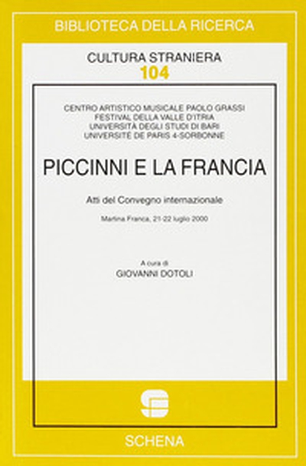 Piccinni e la Francia - Librerie.coop Piccinni e la Francia - Librerie.coop